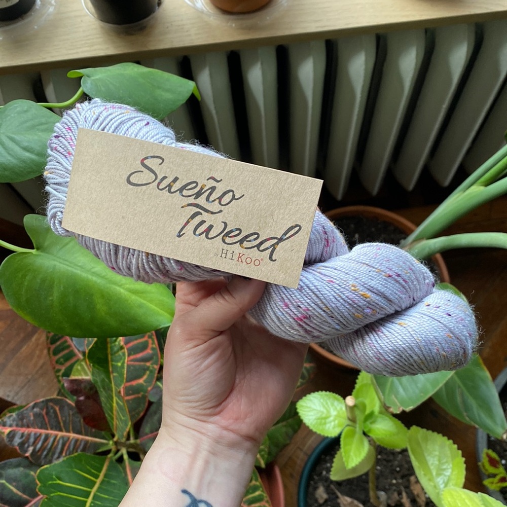 Hikoo Sueno Tweed Sport weight yarn